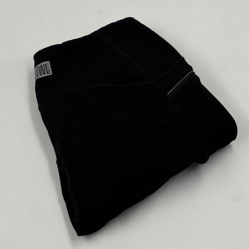 Smartwool Women's M Merino Wool Sport Fleece Wind Tights Black Leggings
